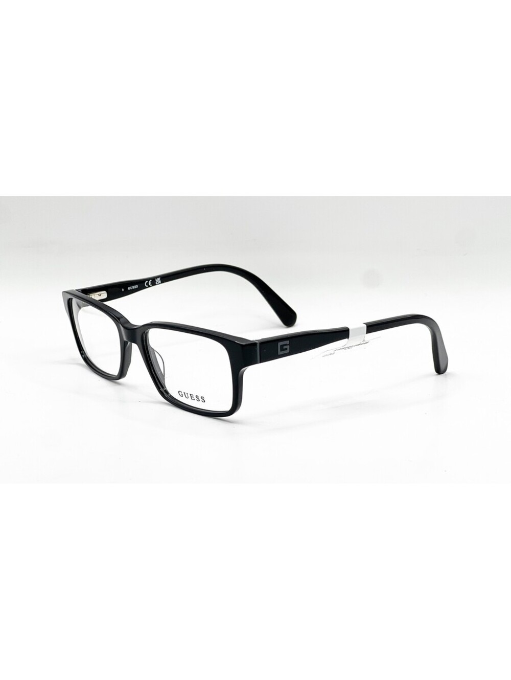 Guess Gu1906 001 Shiny Black Authentic Eyeglasses 55-18-145